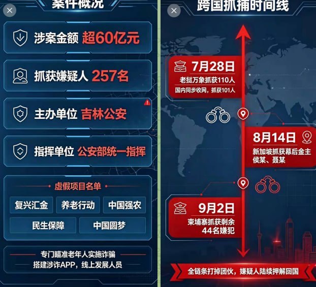 涉案60亿！特大跨国民族资产解冻诈骗案，三国警方联合全链条告破-白菜网社区