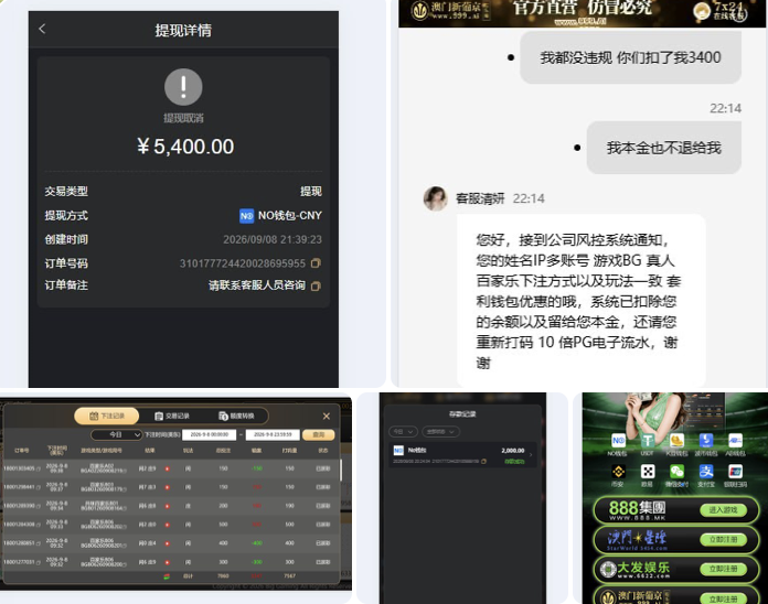 888集团澳门新葡京：赢到 5400 元即黑款，“别家注册” 也算违规！-白菜网社区