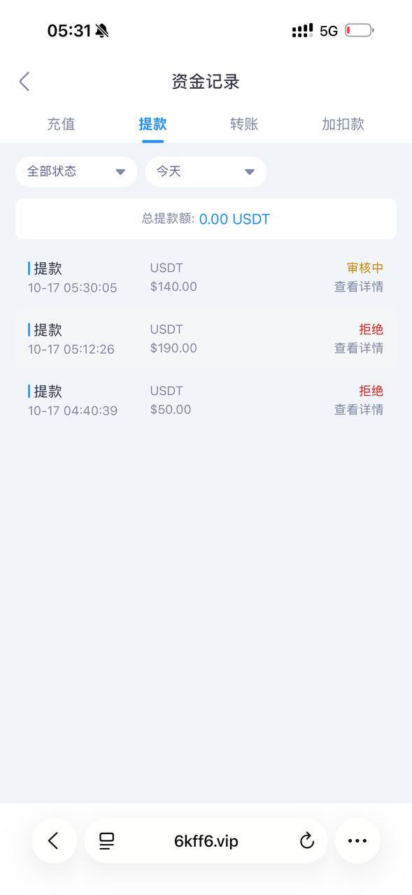 图片[2]-博彩社区曝光-之前的新币押金几千万U的 5A国际 平台。新币没跑路之前的5A后来变成 6K国际 领的彩金打到220…-白菜网社区