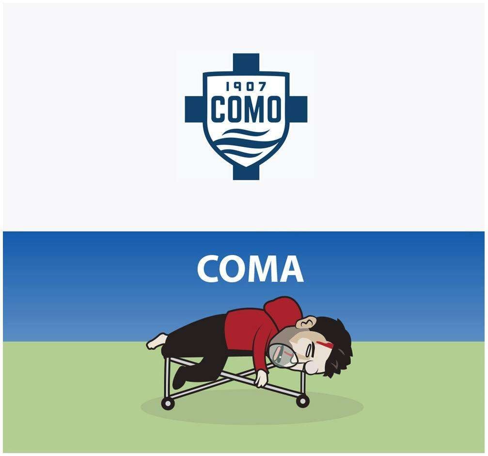 欧冠科莫4-1卡默 卡里克这下真危了 Como 4-1 Coma🫠 Cartoon by Kaew ...-白菜网社区